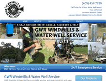 Tablet Screenshot of gwrwindmills.com